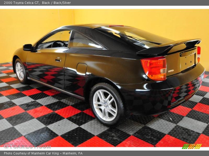 Black / Black/Silver 2000 Toyota Celica GT