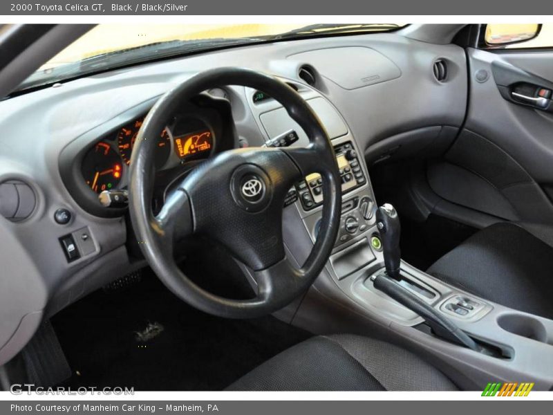 Black / Black/Silver 2000 Toyota Celica GT