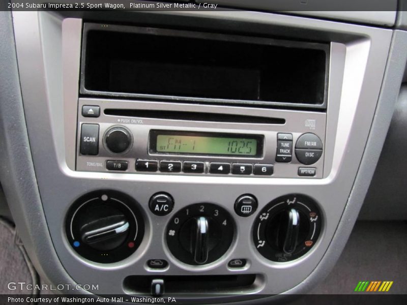 Platinum Silver Metallic / Gray 2004 Subaru Impreza 2.5 Sport Wagon