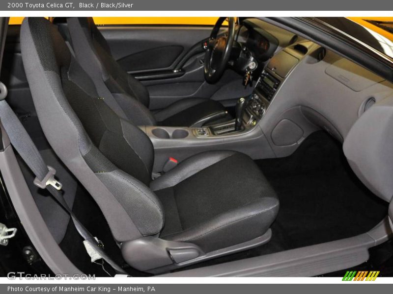 Black / Black/Silver 2000 Toyota Celica GT