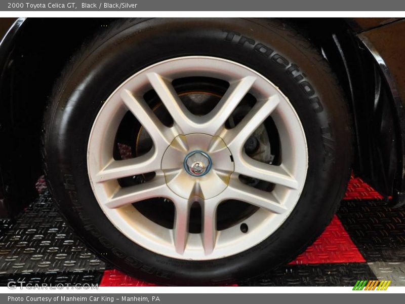 Black / Black/Silver 2000 Toyota Celica GT