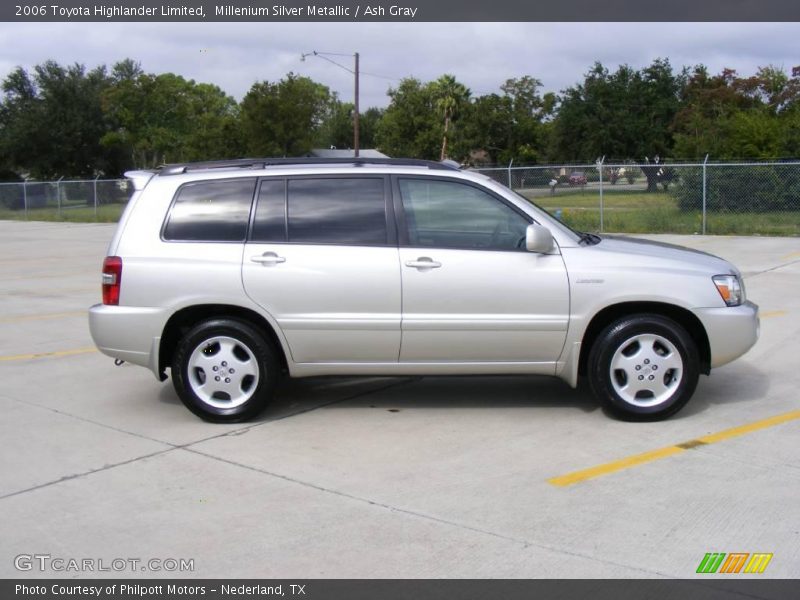 Millenium Silver Metallic / Ash Gray 2006 Toyota Highlander Limited