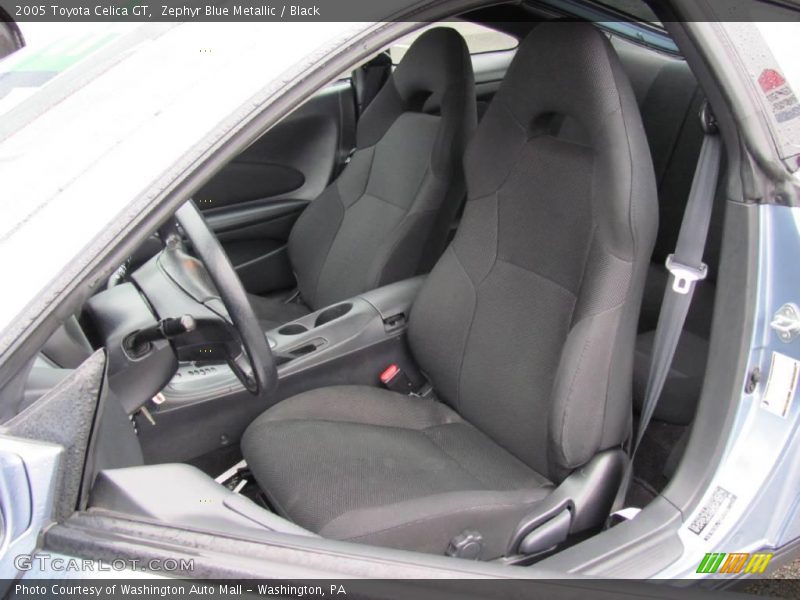 Zephyr Blue Metallic / Black 2005 Toyota Celica GT