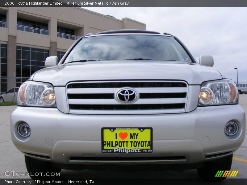 Millenium Silver Metallic / Ash Gray 2006 Toyota Highlander Limited