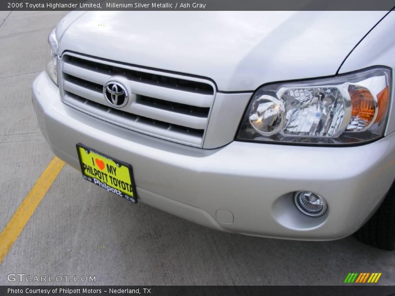 Millenium Silver Metallic / Ash Gray 2006 Toyota Highlander Limited