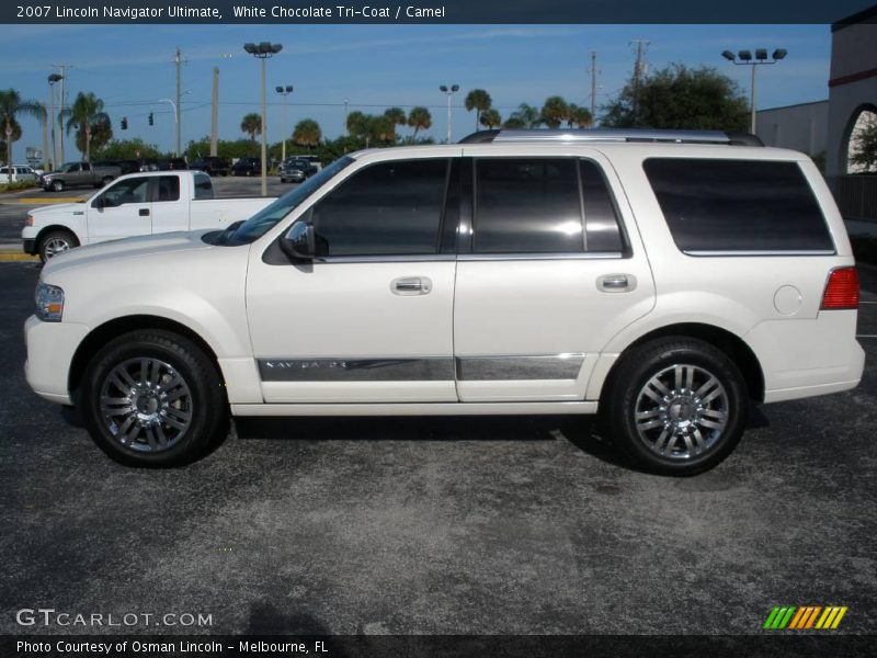 White Chocolate Tri-Coat / Camel 2007 Lincoln Navigator Ultimate