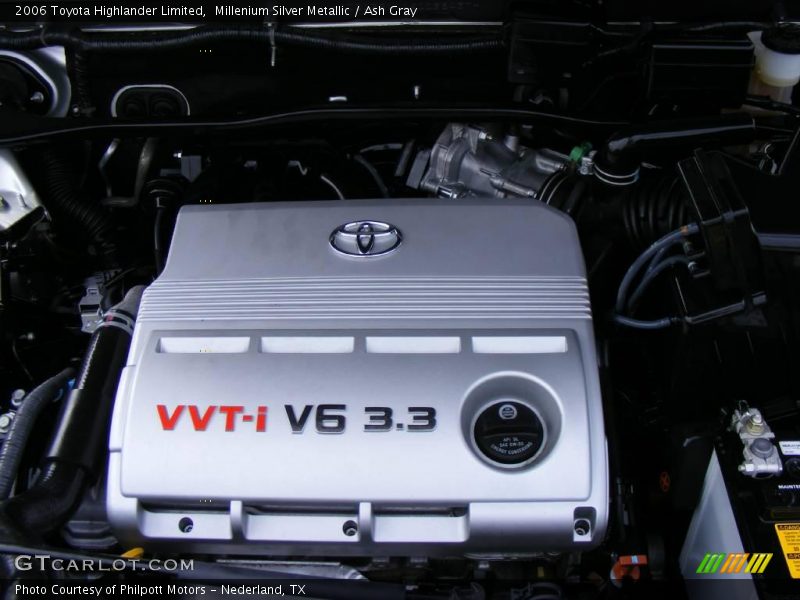 Millenium Silver Metallic / Ash Gray 2006 Toyota Highlander Limited
