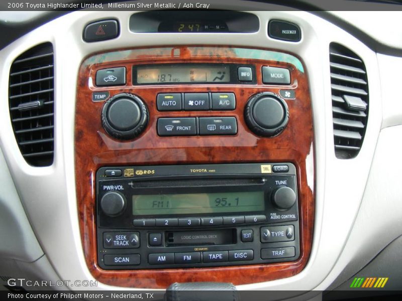 Millenium Silver Metallic / Ash Gray 2006 Toyota Highlander Limited