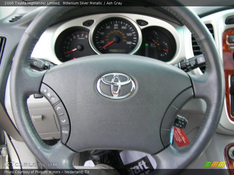 Millenium Silver Metallic / Ash Gray 2006 Toyota Highlander Limited