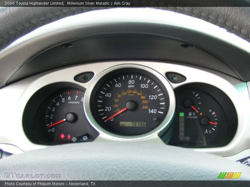 Millenium Silver Metallic / Ash Gray 2006 Toyota Highlander Limited