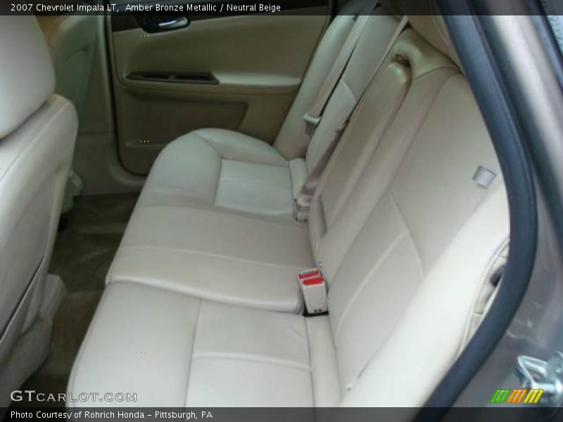Amber Bronze Metallic / Neutral Beige 2007 Chevrolet Impala LT