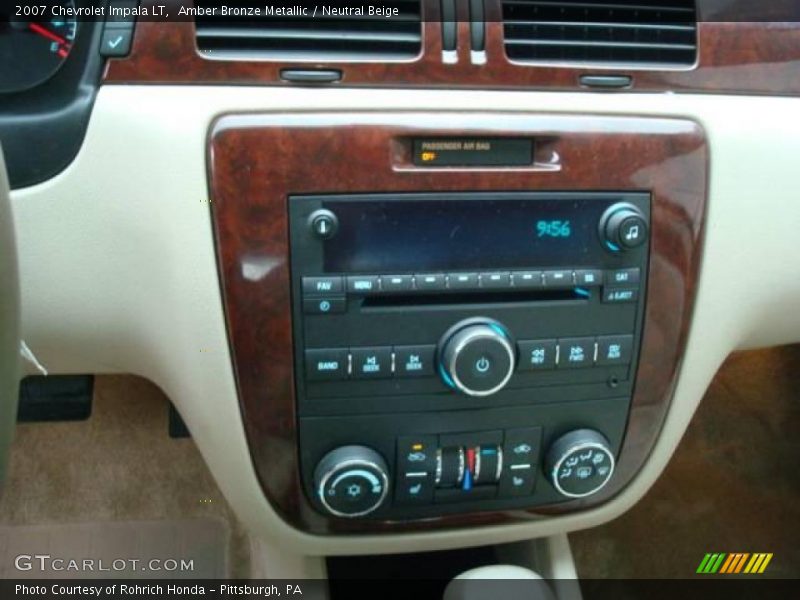 Amber Bronze Metallic / Neutral Beige 2007 Chevrolet Impala LT