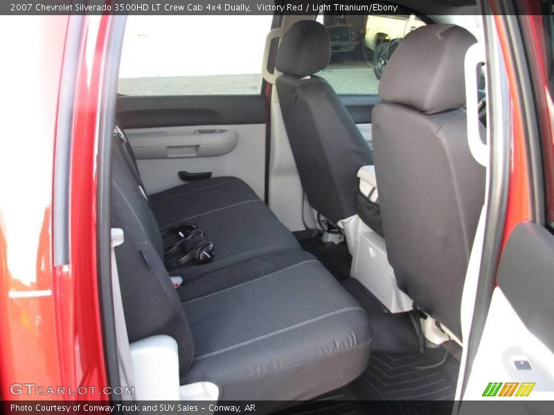 Victory Red / Light Titanium/Ebony 2007 Chevrolet Silverado 3500HD LT Crew Cab 4x4 Dually