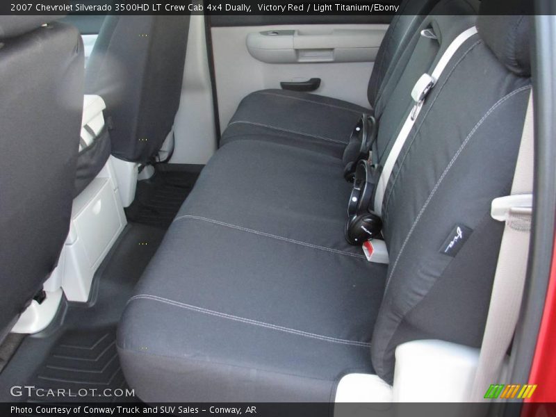 Victory Red / Light Titanium/Ebony 2007 Chevrolet Silverado 3500HD LT Crew Cab 4x4 Dually