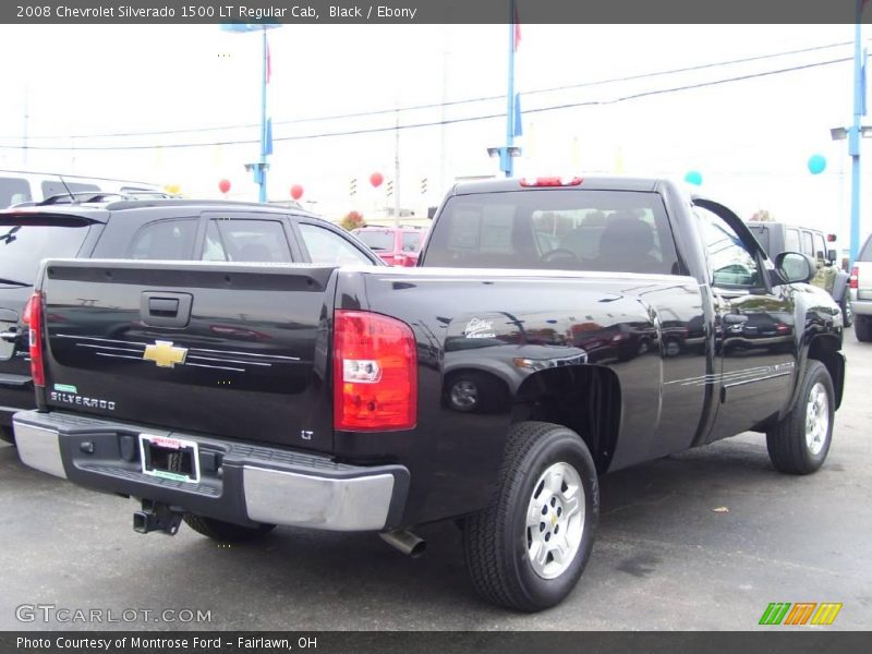 Black / Ebony 2008 Chevrolet Silverado 1500 LT Regular Cab