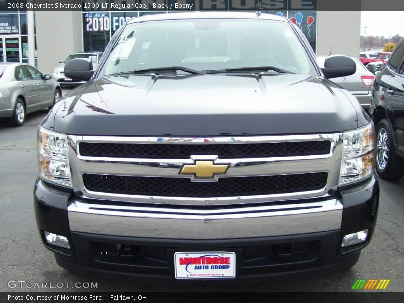 Black / Ebony 2008 Chevrolet Silverado 1500 LT Regular Cab