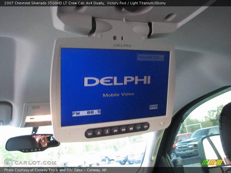 Victory Red / Light Titanium/Ebony 2007 Chevrolet Silverado 3500HD LT Crew Cab 4x4 Dually