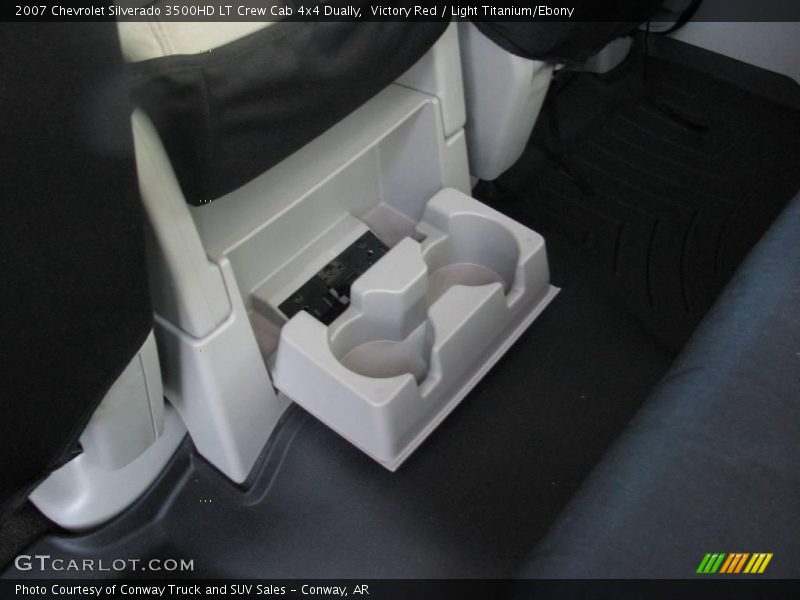Victory Red / Light Titanium/Ebony 2007 Chevrolet Silverado 3500HD LT Crew Cab 4x4 Dually