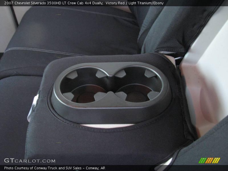 Victory Red / Light Titanium/Ebony 2007 Chevrolet Silverado 3500HD LT Crew Cab 4x4 Dually