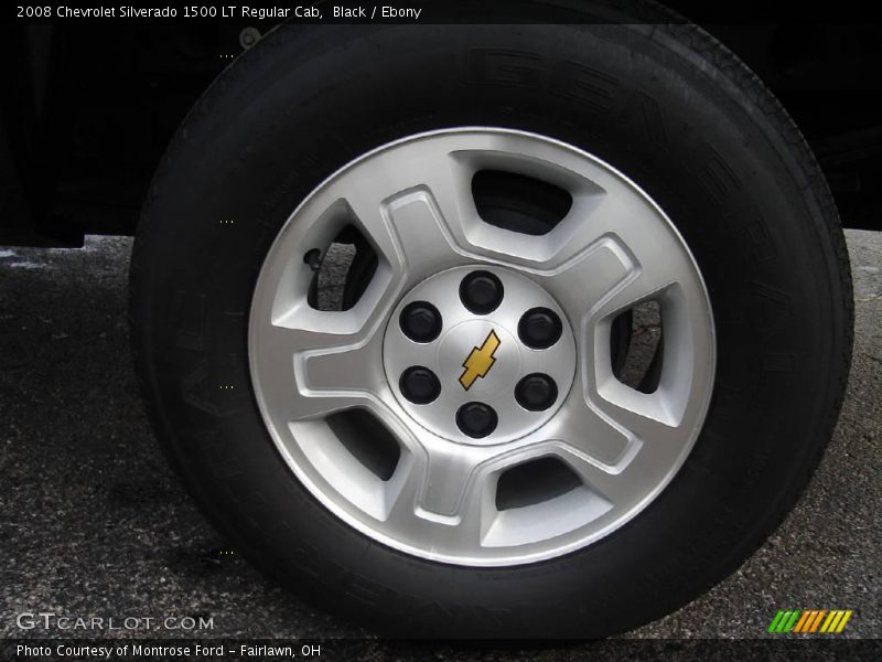 Black / Ebony 2008 Chevrolet Silverado 1500 LT Regular Cab