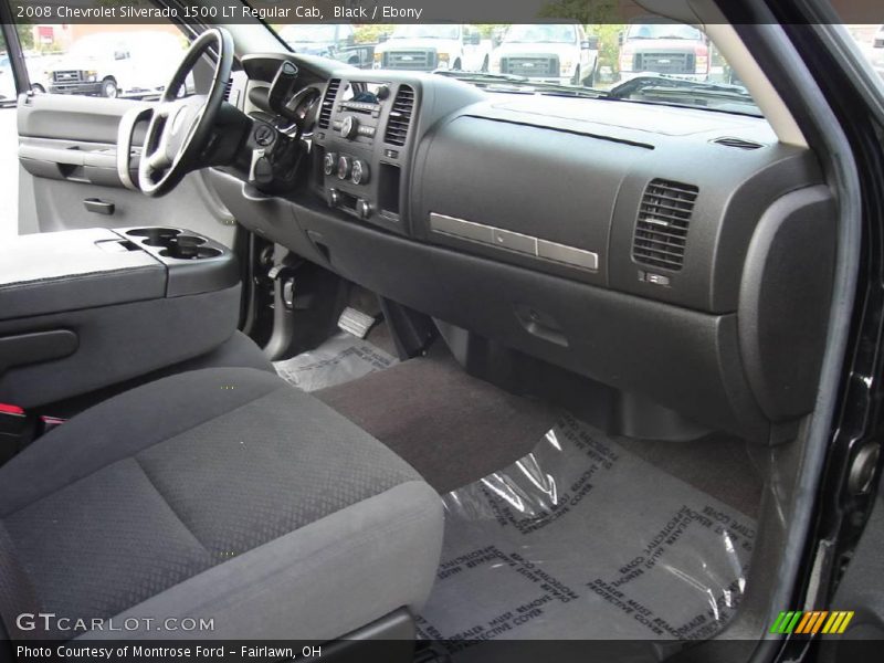 Black / Ebony 2008 Chevrolet Silverado 1500 LT Regular Cab