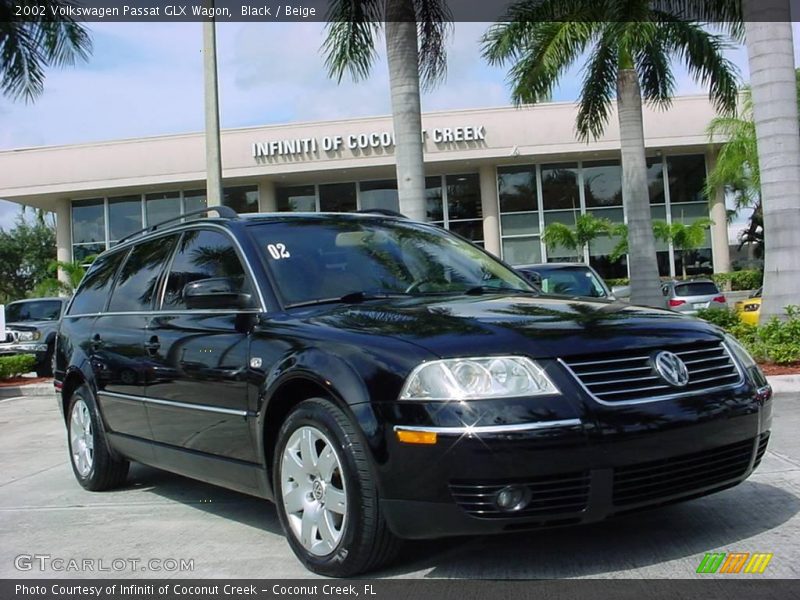 Black / Beige 2002 Volkswagen Passat GLX Wagon