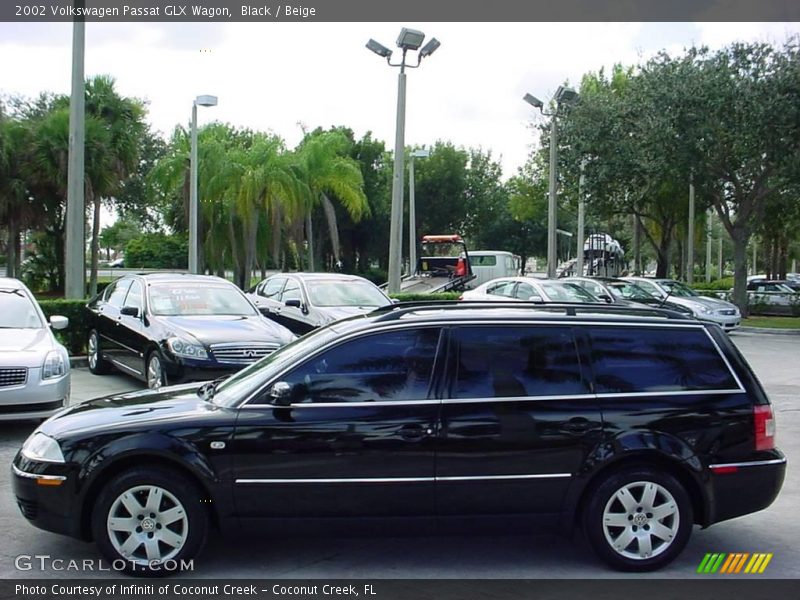 Black / Beige 2002 Volkswagen Passat GLX Wagon