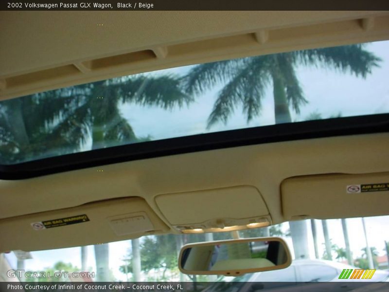 Black / Beige 2002 Volkswagen Passat GLX Wagon