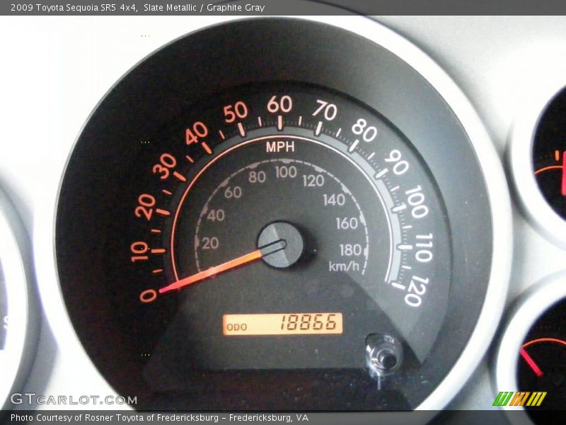 Slate Metallic / Graphite Gray 2009 Toyota Sequoia SR5 4x4