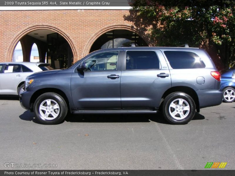 Slate Metallic / Graphite Gray 2009 Toyota Sequoia SR5 4x4