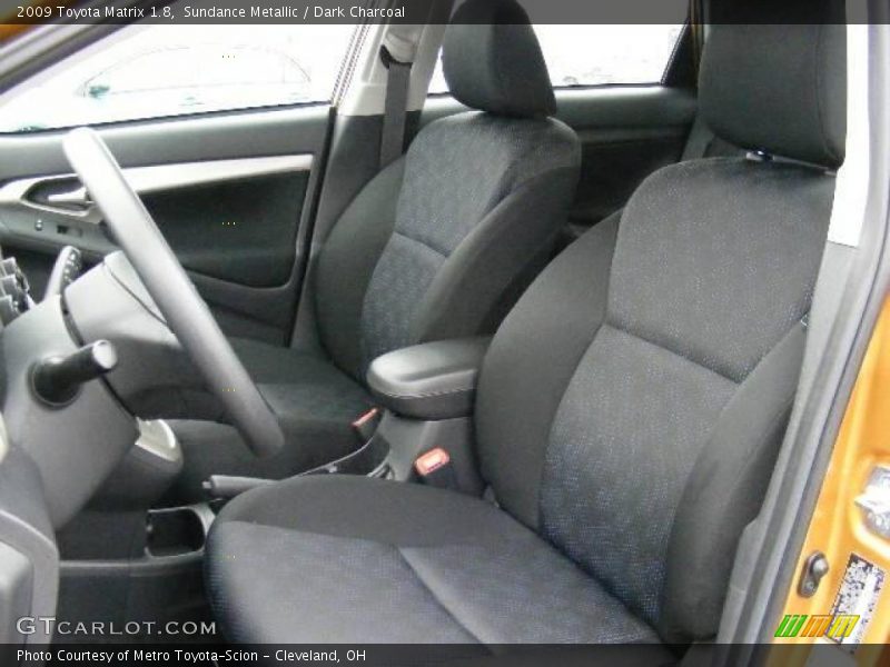 Sundance Metallic / Dark Charcoal 2009 Toyota Matrix 1.8