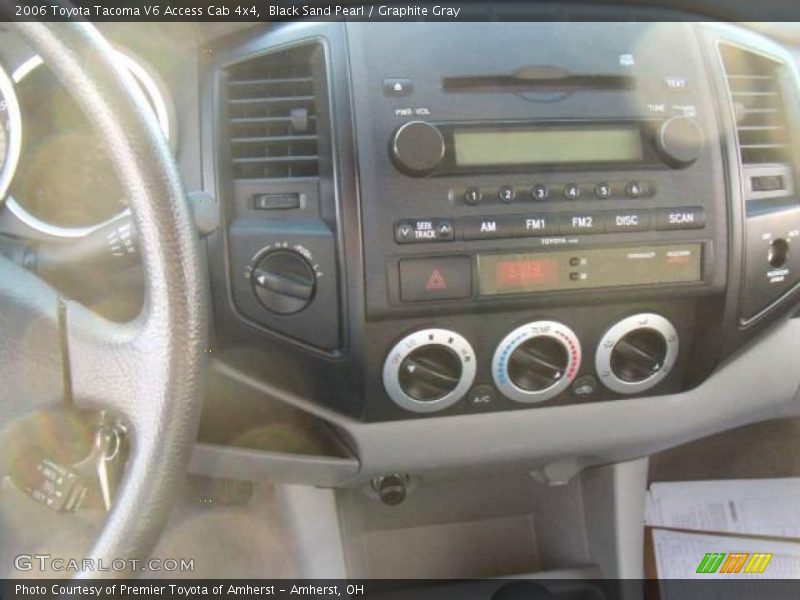 Black Sand Pearl / Graphite Gray 2006 Toyota Tacoma V6 Access Cab 4x4
