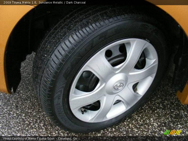 Sundance Metallic / Dark Charcoal 2009 Toyota Matrix 1.8
