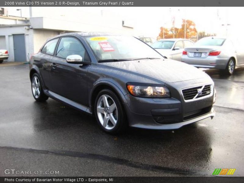 Titanium Grey Pearl / Quartz 2008 Volvo C30 T5 Version 2.0 R-Design