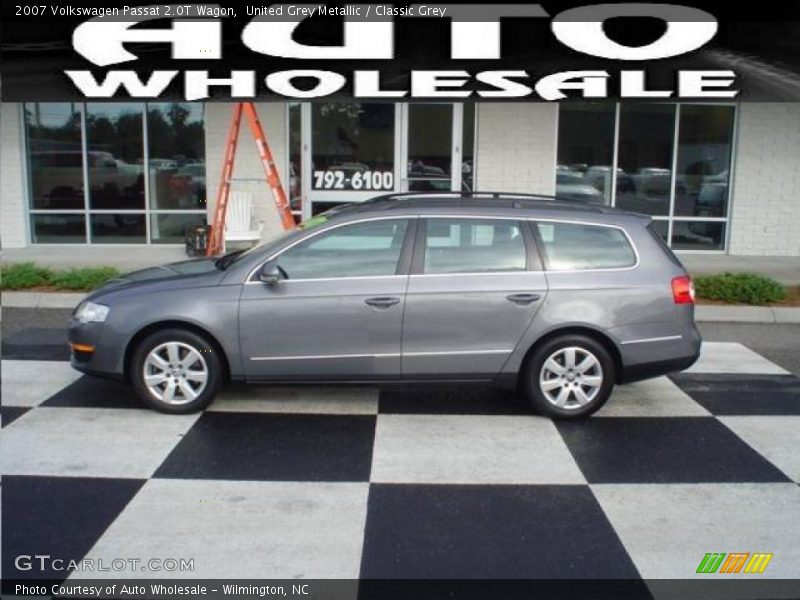 United Grey Metallic / Classic Grey 2007 Volkswagen Passat 2.0T Wagon