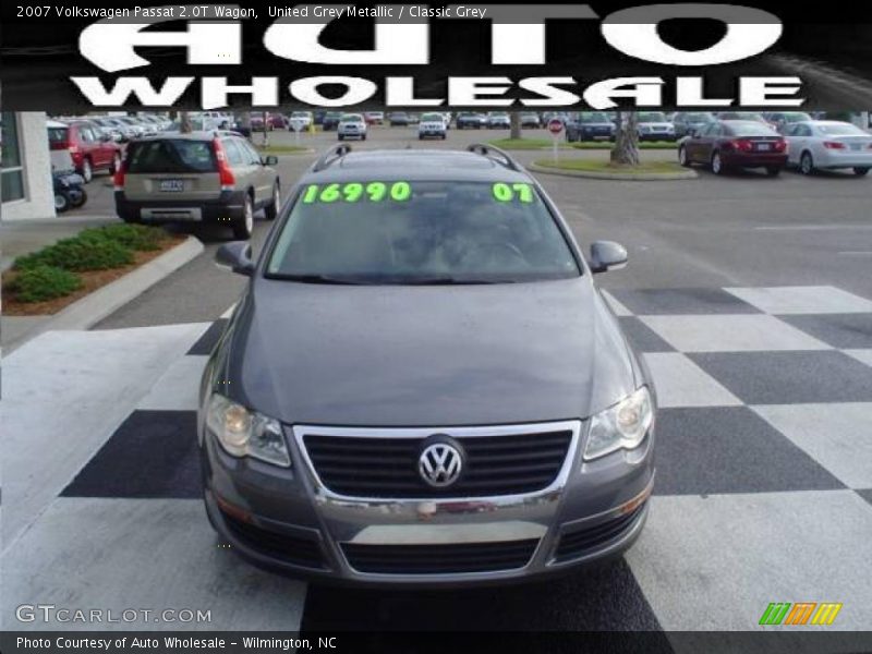 United Grey Metallic / Classic Grey 2007 Volkswagen Passat 2.0T Wagon