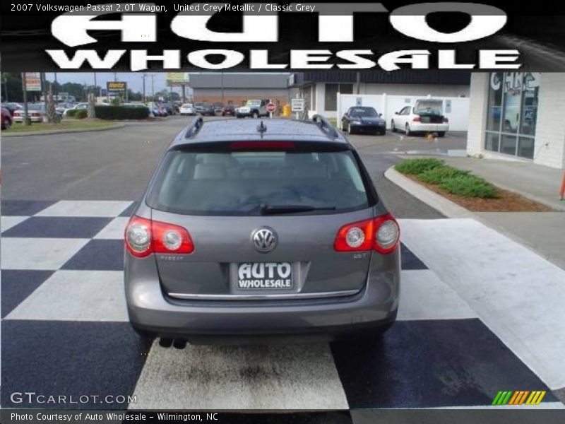 United Grey Metallic / Classic Grey 2007 Volkswagen Passat 2.0T Wagon