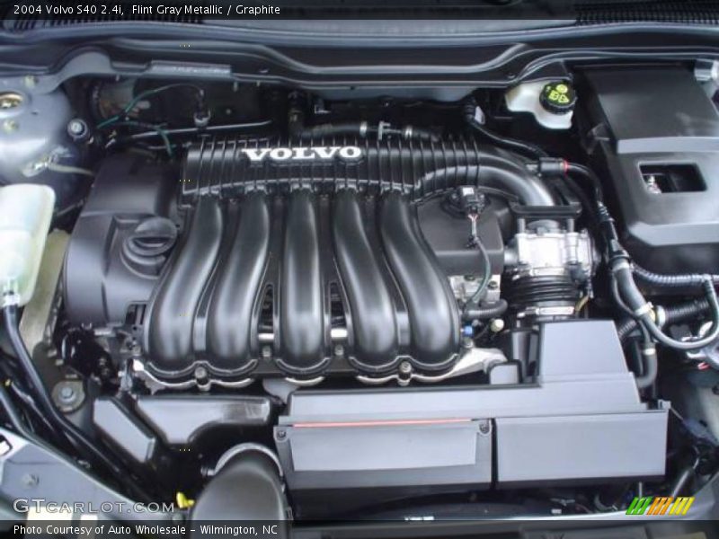 Flint Gray Metallic / Graphite 2004 Volvo S40 2.4i