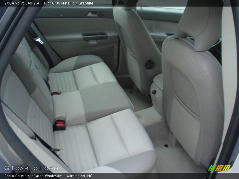 Flint Gray Metallic / Graphite 2004 Volvo S40 2.4i