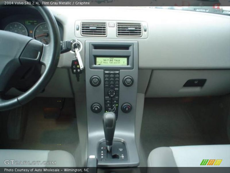 Flint Gray Metallic / Graphite 2004 Volvo S40 2.4i