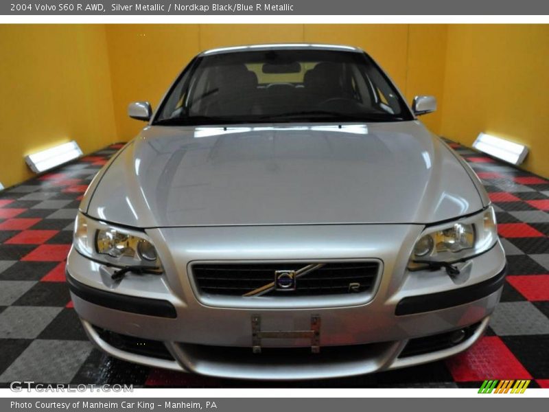 Silver Metallic / Nordkap Black/Blue R Metallic 2004 Volvo S60 R AWD