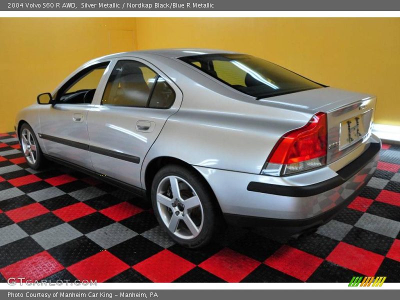 Silver Metallic / Nordkap Black/Blue R Metallic 2004 Volvo S60 R AWD