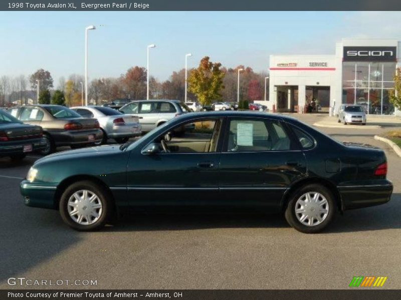 Evergreen Pearl / Beige 1998 Toyota Avalon XL
