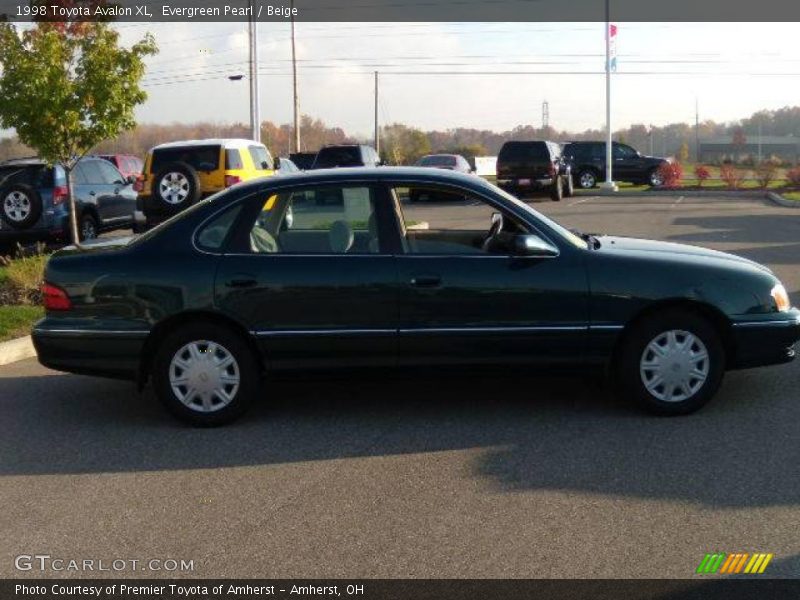Evergreen Pearl / Beige 1998 Toyota Avalon XL