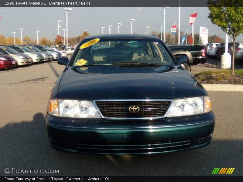 Evergreen Pearl / Beige 1998 Toyota Avalon XL