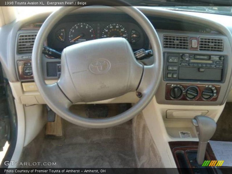 Evergreen Pearl / Beige 1998 Toyota Avalon XL