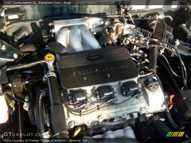 Evergreen Pearl / Beige 1998 Toyota Avalon XL