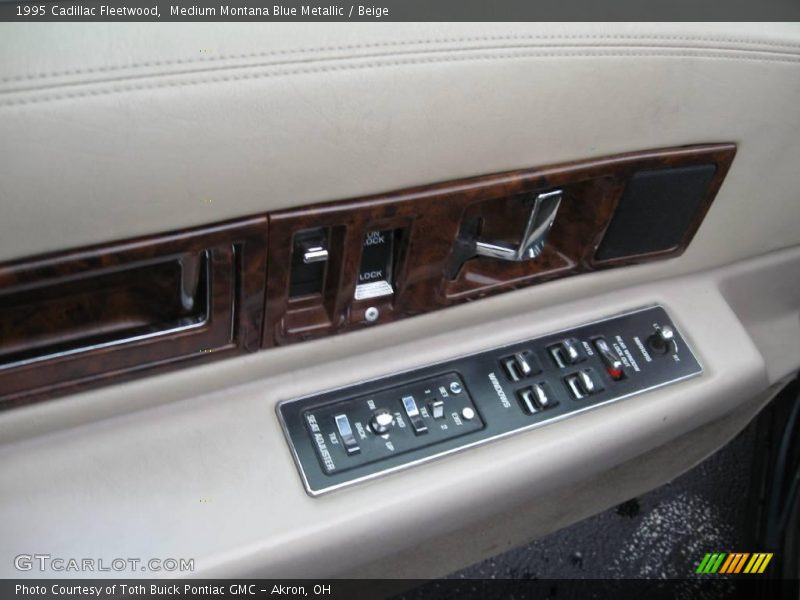 Medium Montana Blue Metallic / Beige 1995 Cadillac Fleetwood