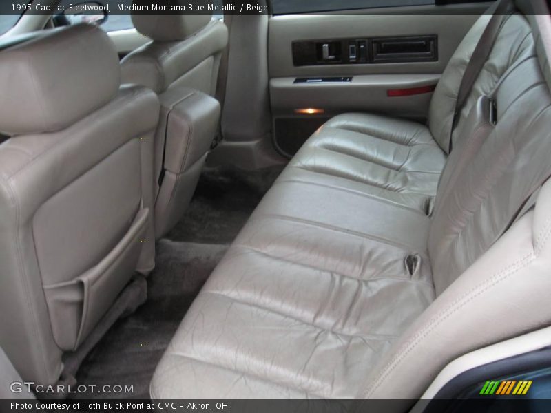 Medium Montana Blue Metallic / Beige 1995 Cadillac Fleetwood