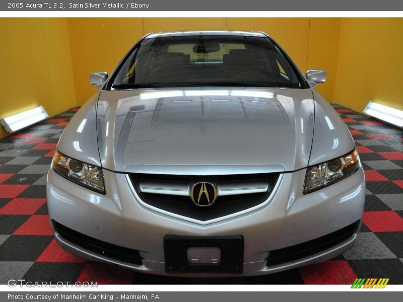 Satin Silver Metallic / Ebony 2005 Acura TL 3.2